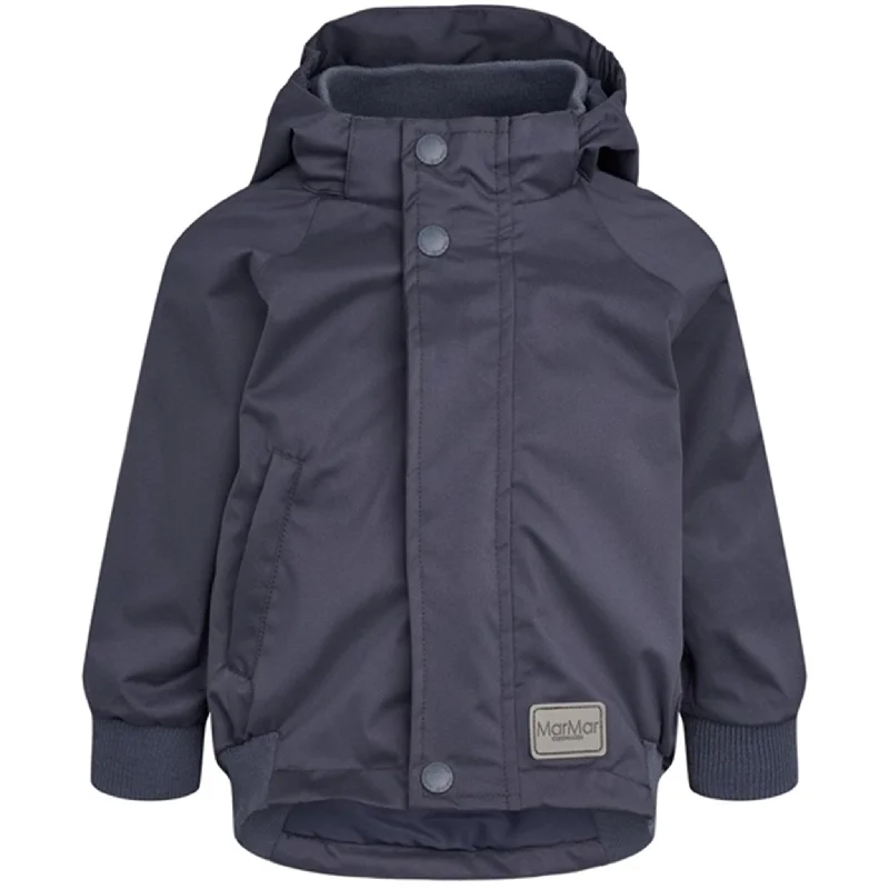 Wandering freely MarMar Jacket Olio Blue Technical Summer Outerwear