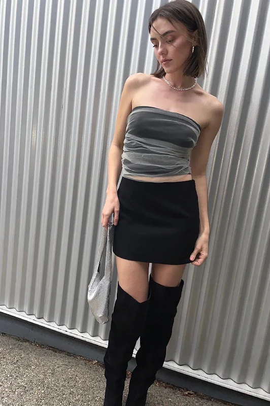 Trendy Items TUBE TOP WITH GATHER