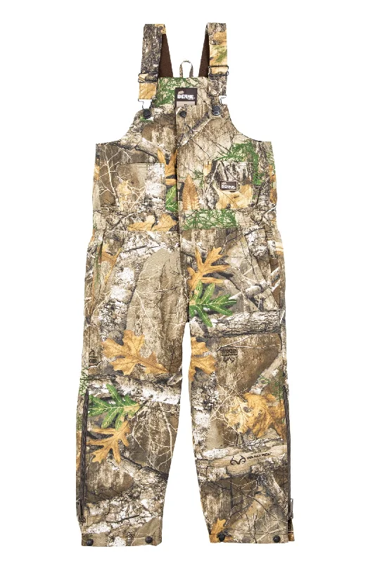 Easygoing Style Berne Unisex Realtree Edge 100% Cotton Youth Bucksnort Overall