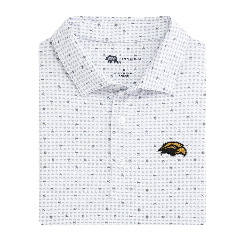 High-quality fabrics Southern Miss Tour Logo Printed Performance Polo