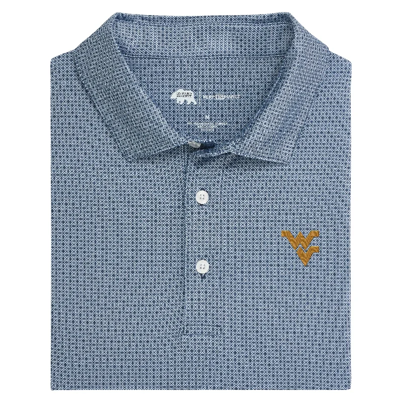 Street Cool West Virginia Range Printed Performance Polo