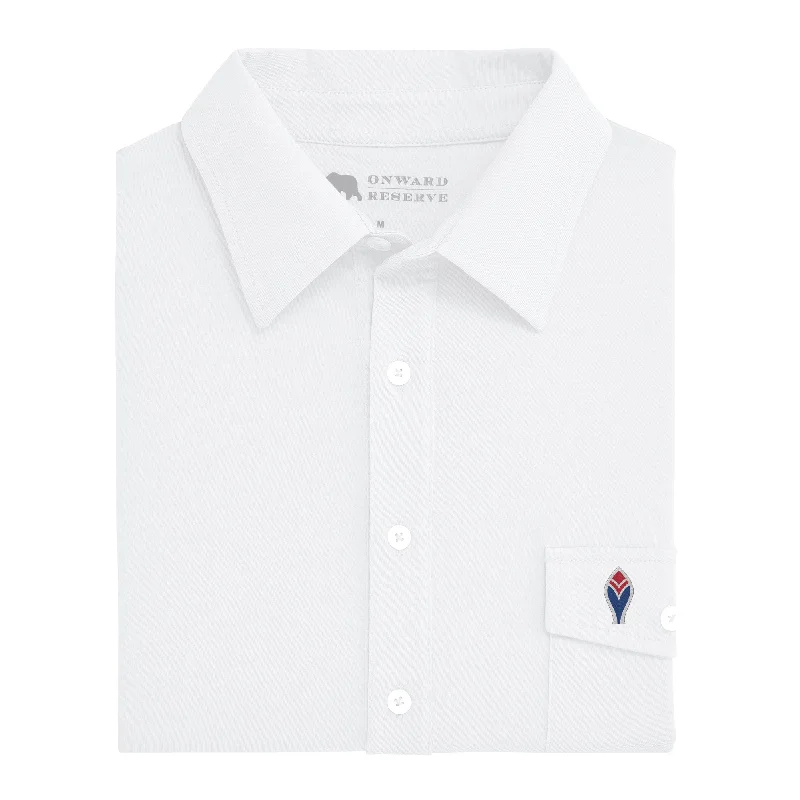 Independent design Cooperstown Feather Old School Polo - White