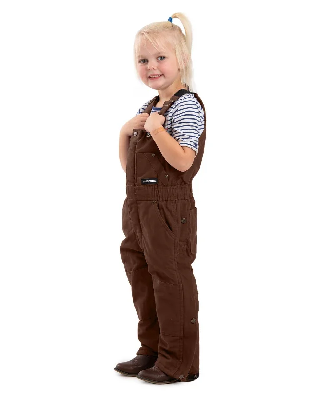 Comfortable Fashion Berne Youth Boys Softstone Insulated Bark 100% Cotton Bib Overall