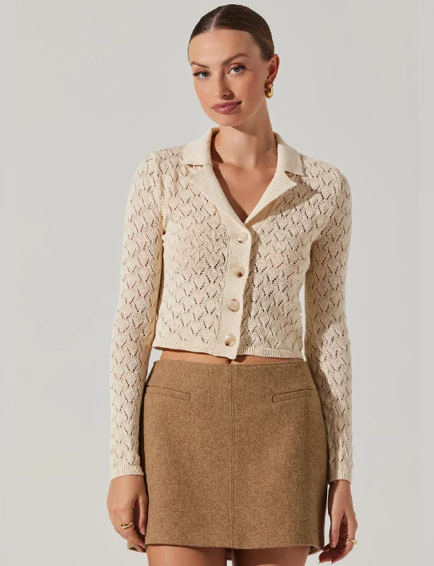 Windbreaker fashion Liorre Sweater, Natural