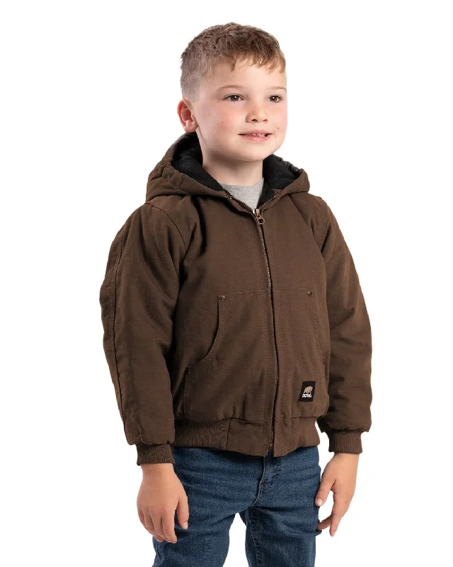 Sexy Fun Berne Apparel Unisex Softstone Duck Hooded Bark 100% Cotton Cotton Jacket