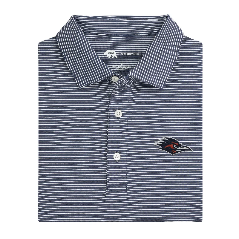 Fashion Elements Birdie Stripe UTSA Performance Polo