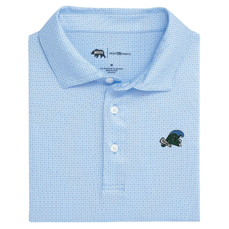 Exquisite Fabrics Tulane Range Printed Performance Polo