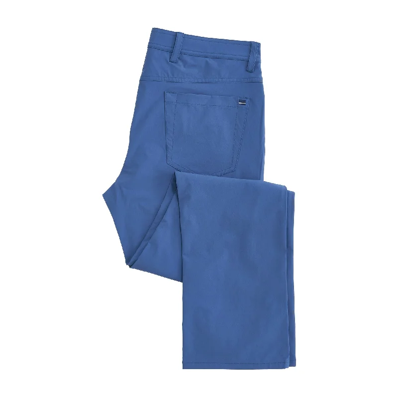 Luxury Classic Harris Performance Five Pocket Pants - True Navy