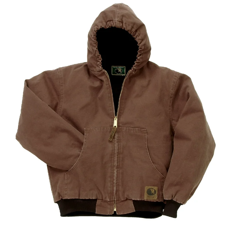 Embroidery Design Berne Boys Bark 100% Cotton Toddler Hooded Jacket