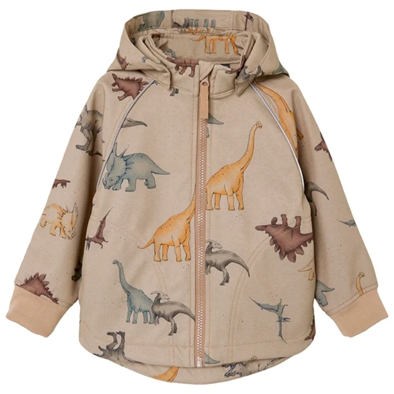 Lounge Wear Name it Timber Wolf Alfa Softshell Jacket Dino