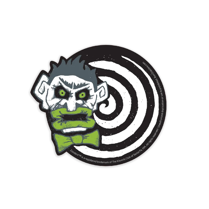 Personalized Design Zozobra Spiral Sticker