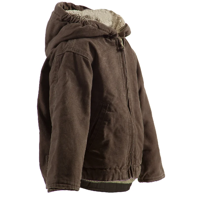 Basic Comfort Berne Boys Bark 100% Cotton Infant Sanded Coat
