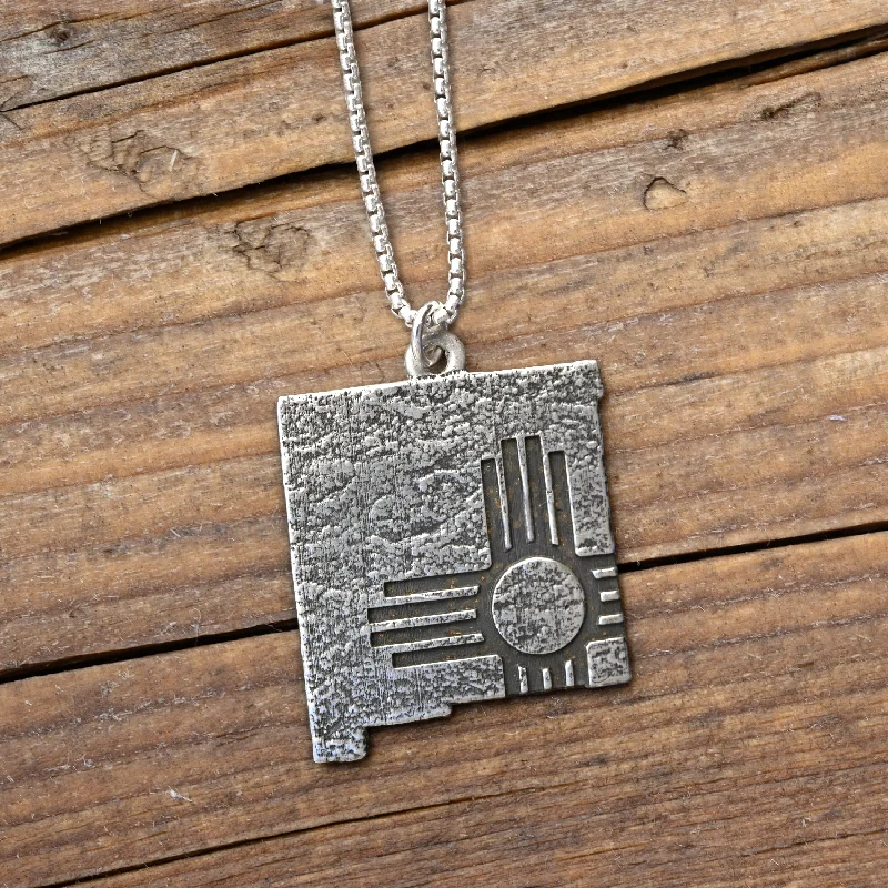 Trendy Casuals State Zia Sterling Silver Pendant
