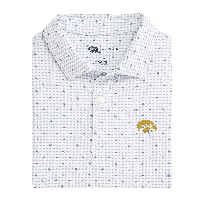 Street Fashion Iowa Tour Logo Printed Performance Polo