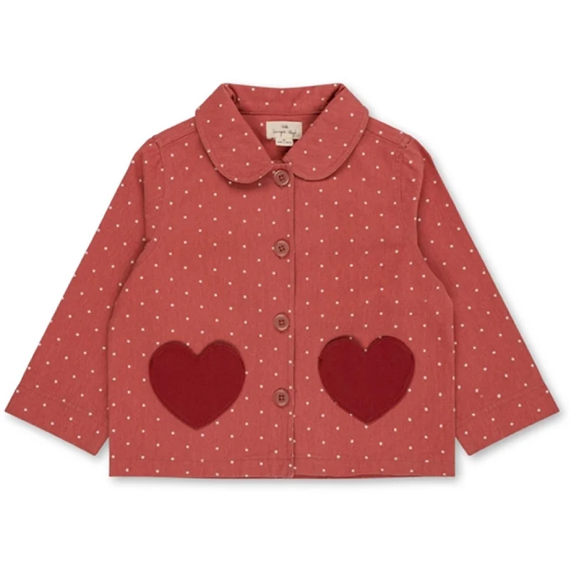 Nightclub Style Konges Sløjd Mahogany Dot Nola Shirt Jacket