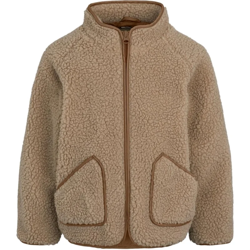 Alice style MarMar Jerry Teddybear Fleece Jacket Sandstone