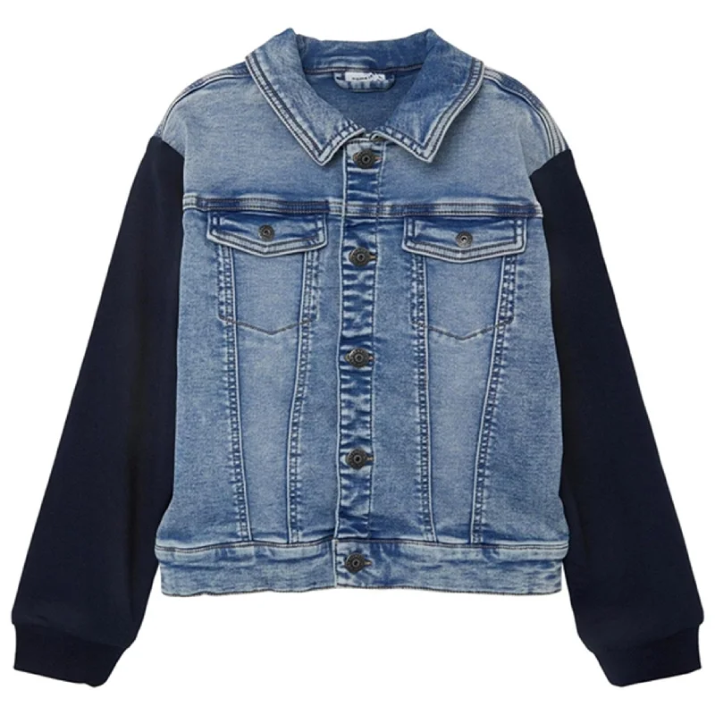 Casual Elegance Name it Light Blue Denim Dae Sweat Denim Jacket