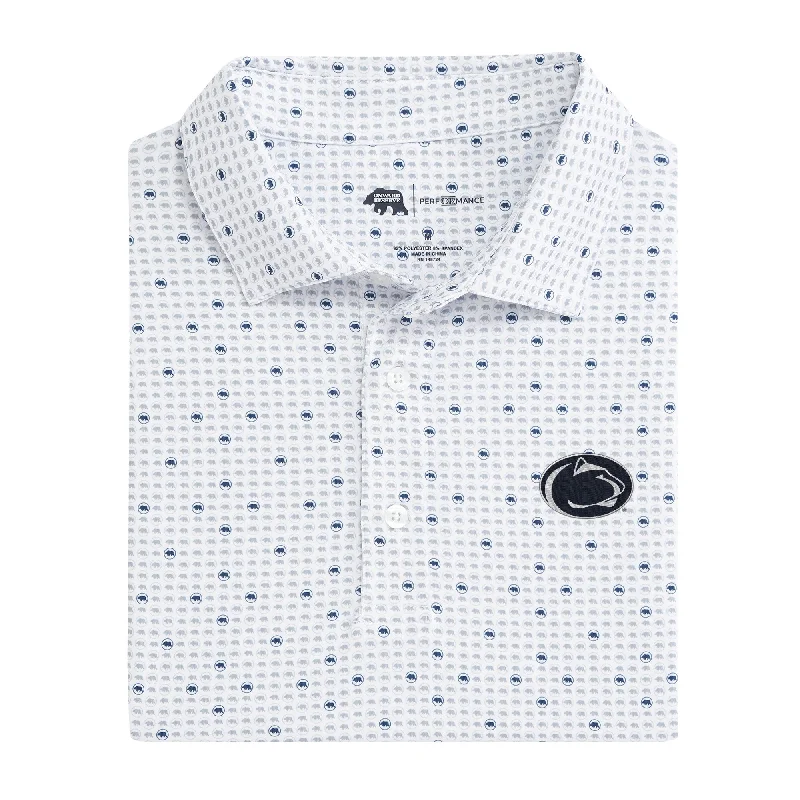 Cute Style Penn State Tour Logo Printed Performance Polo