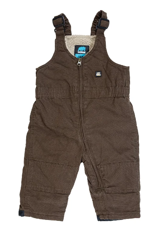 Weekend Wear Berne Boys Bark 100% Cotton Infant Insulated Bib Overall