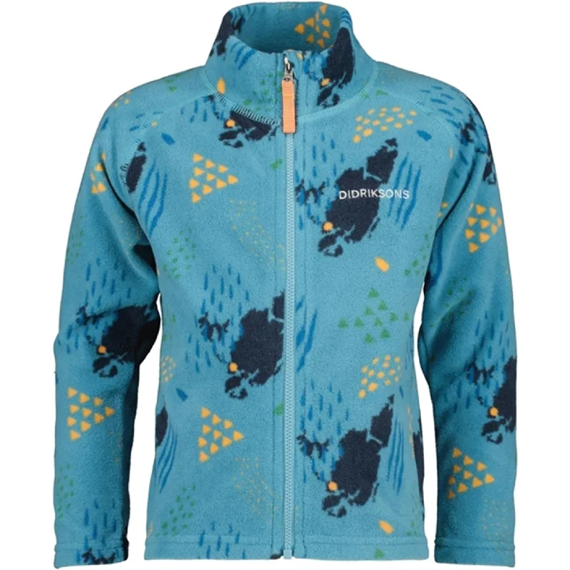 Breathable Design Didriksons Monte Grundsund Blue Fleece Jacket