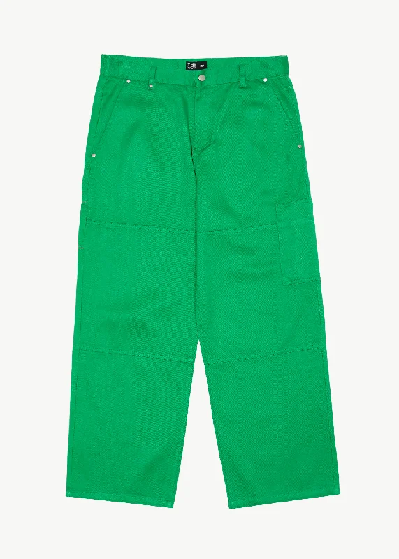 Personalized Design AFENDS Mens Sleepy Hollow Richmond - Twill Baggy Carpenter Pants - Forest