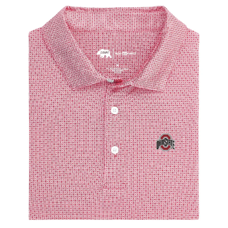 Fashion Expert Ohio State Range Printed Performance Polo