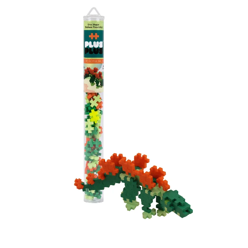Urban Style Plus-Plus 70 Piece Tube in Stegosaurus