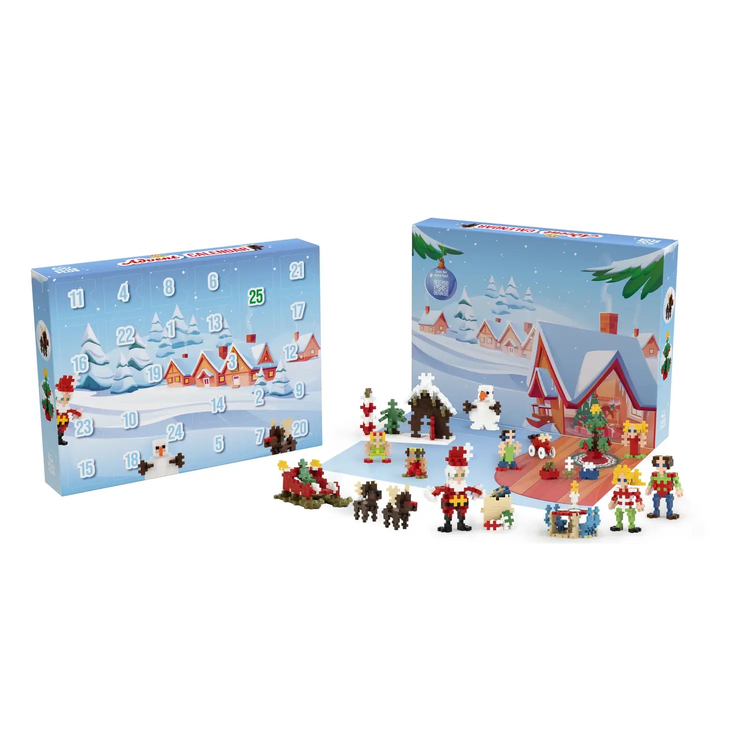 Layered Style Plus-Plus Advent Calendar