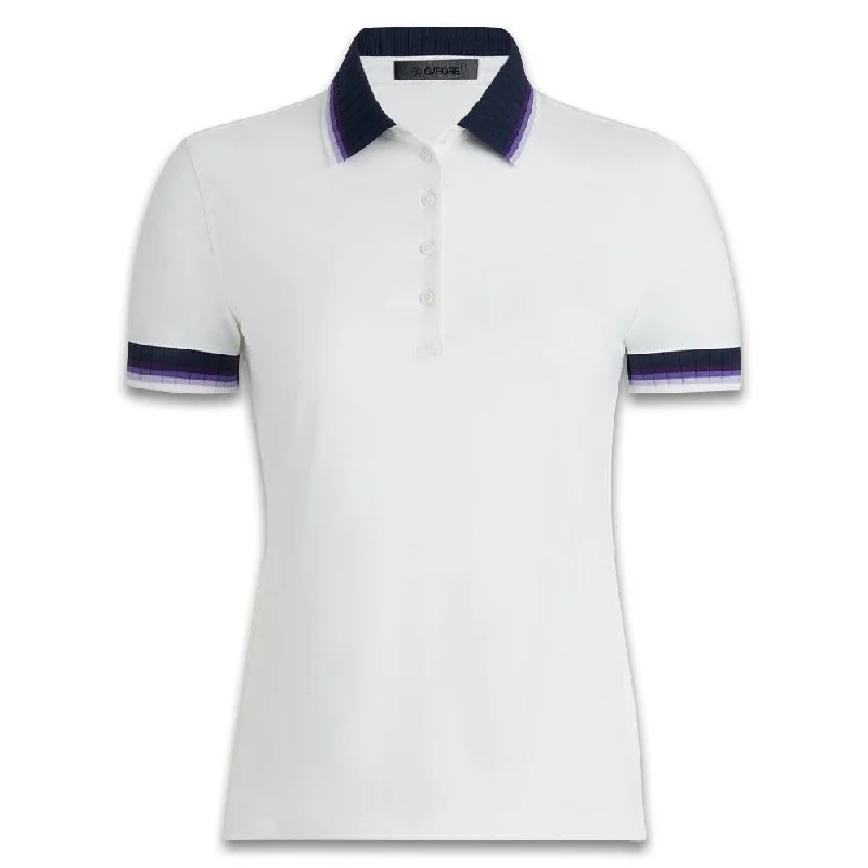 Breathable Style Gfore Contrast Silky Tech Nylon Golf Polo 2024 Women