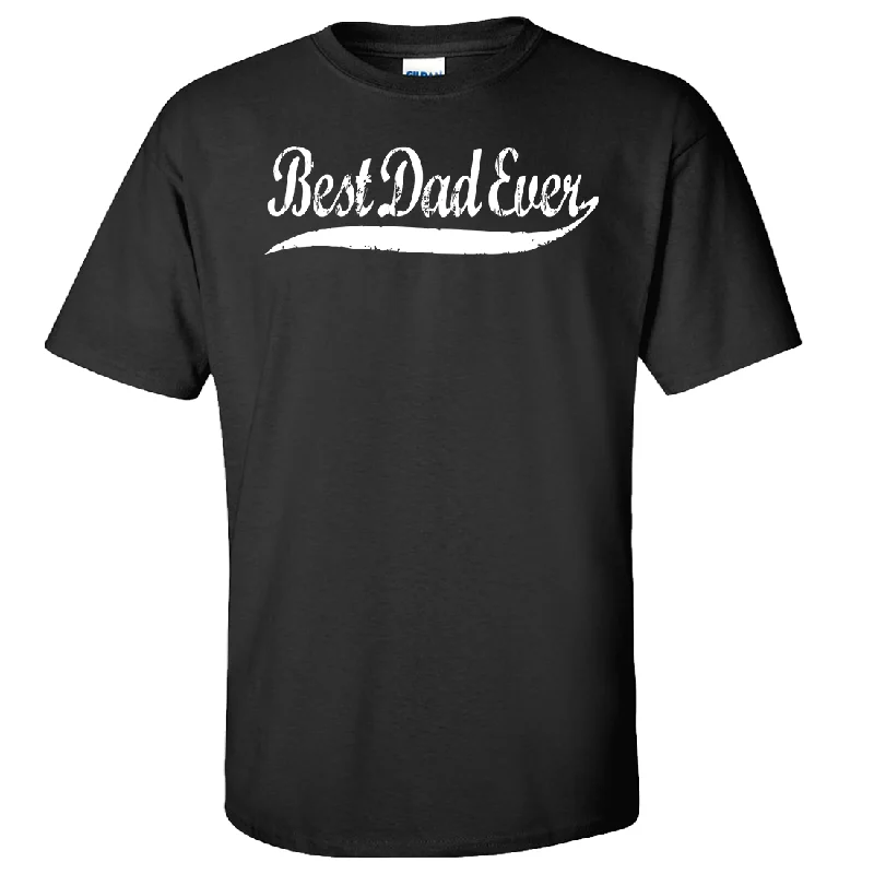 Personalized Outfit Best Dad Ever White Print Asst Colors T-shirt/tee