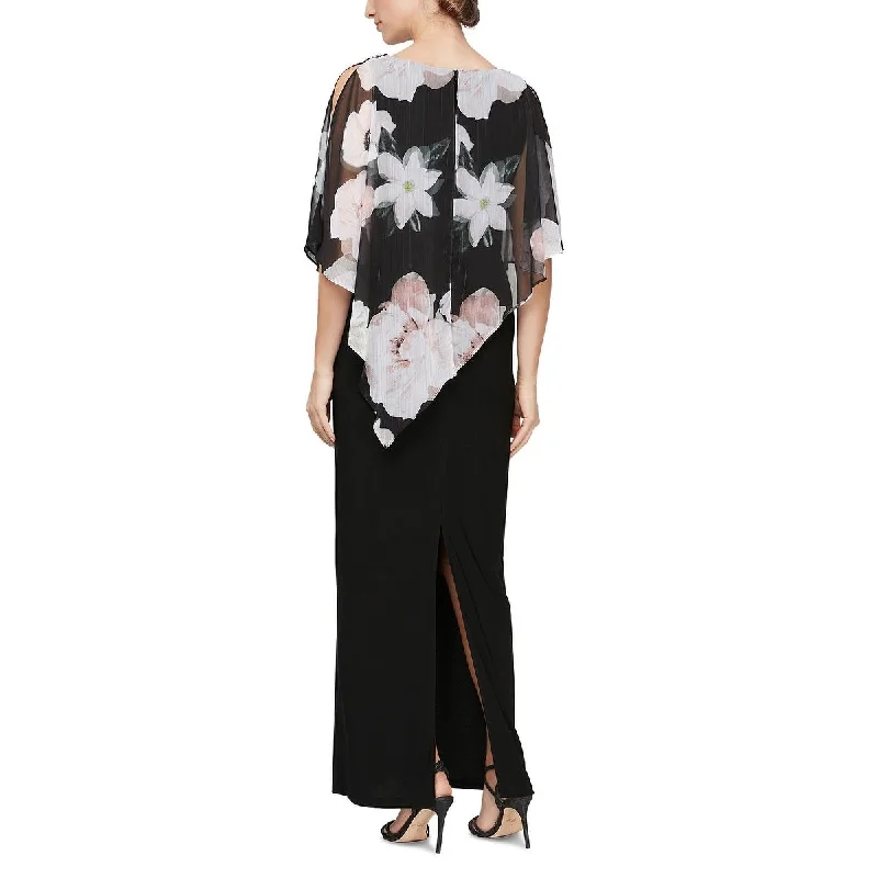 Spiritual Vitality Sl Fashions Women's Embellished Asymmetrical Overlay Gown Black Size 6 Spiritual Vitality Sl Fashions Women's Embellished Asymmetrical Overlay Gown Black Size 6