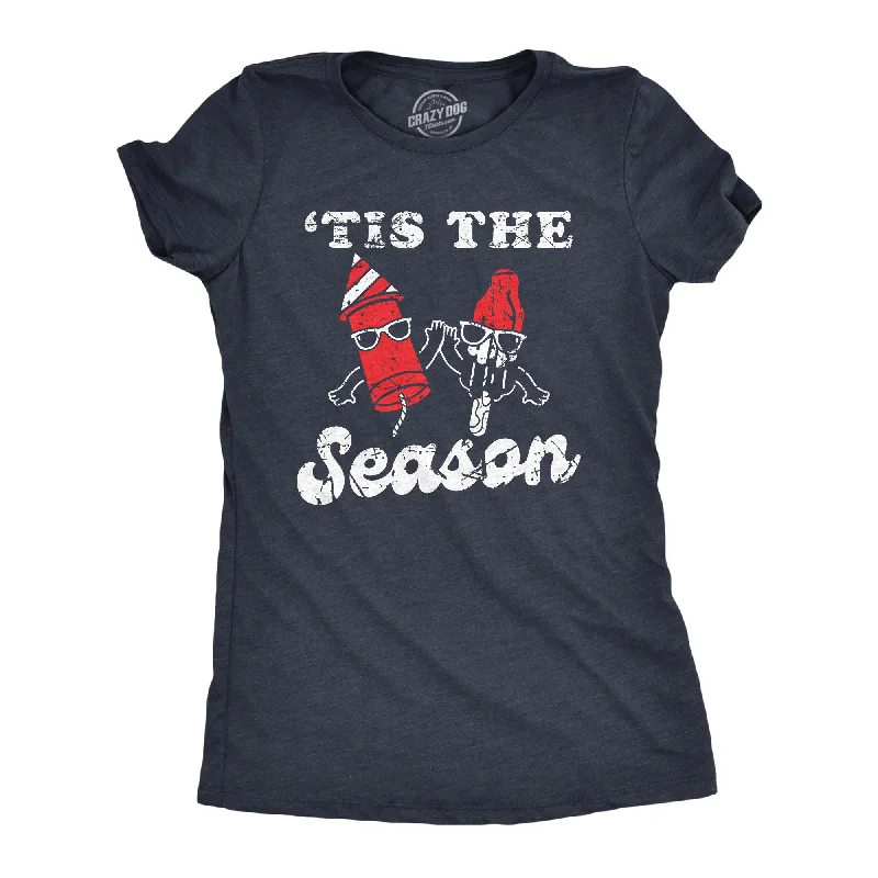 Comfortable Wear Tis The Season Firecracker Popsicle Women's T Shirt