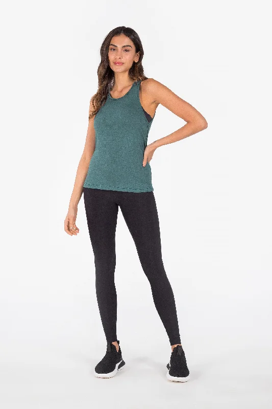 Simple Elegance Splice Cut Tank