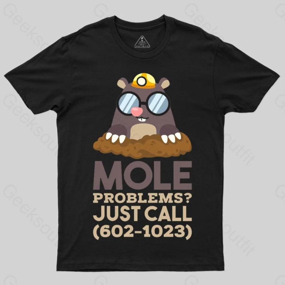 Comfortable Jackets Chemistry - Mole Problems T-shirt