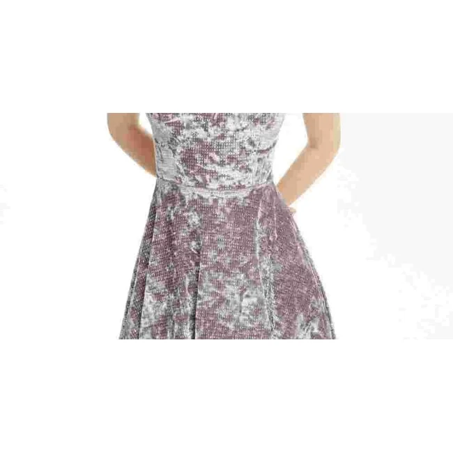 Fashion Must-have City Studios Women's Dress Junior A-Line Velvet Glitter-Dot V-Neck Gray Size 0 Fashion Must-have City Studios Women's Dress Junior A-Line Velvet Glitter-Dot V-Neck Gray Size 0