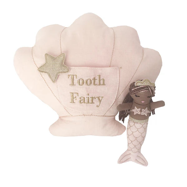 Fashion Concept Mon Ami Macie Mermaid Tooth Fairy Pillow and Doll Set