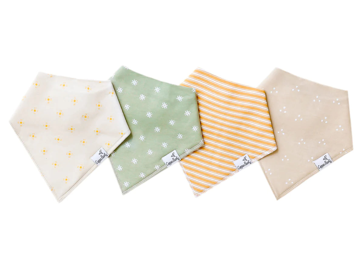 High-quality Design Copper Pearl Bib Set | Santa Fe