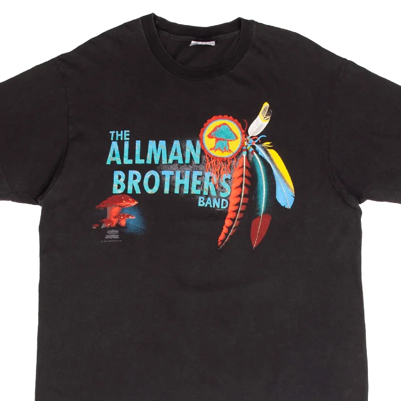 Comfortable And Cold-proof VINTAGE THE ALLMAN BROTHERS BAND 1991 TEE SHIRT SIZE XL MADE IN USA Comfortable And Cold-proof VINTAGE THE ALLMAN BROTHERS BAND 1991 TEE SHIRT SIZE XL MADE IN USA