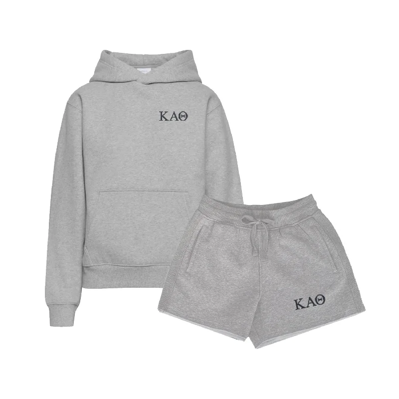 Comfortable Outfits Kappa Alpha Theta Fave Fit Hoodie & Shorts Set