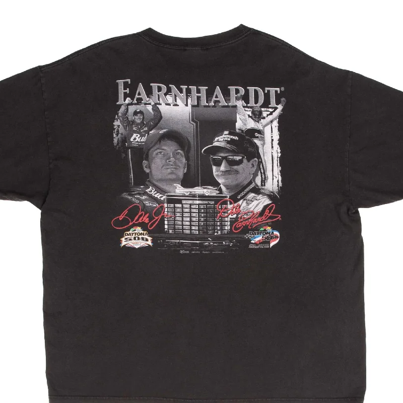 Spring Fashion VINTAGE NASCAR DALE EARNHARDT & DALE JR DAYTONA 500 TEE SHIRT 2004 SIZE XL Spring Fashion VINTAGE NASCAR DALE EARNHARDT & DALE JR DAYTONA 500 TEE SHIRT 2004 SIZE XL