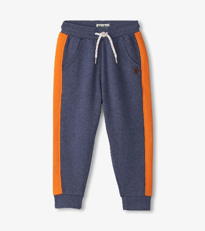 Cool Summer Hatley Track Pant in Oriole Stripe
