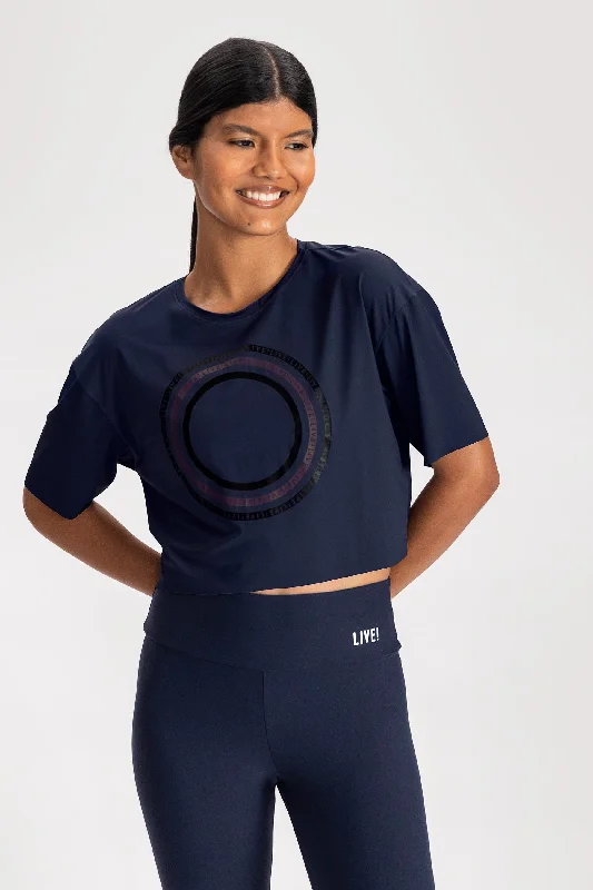 Fashion Must-have Liberty Cropped T-Shirt