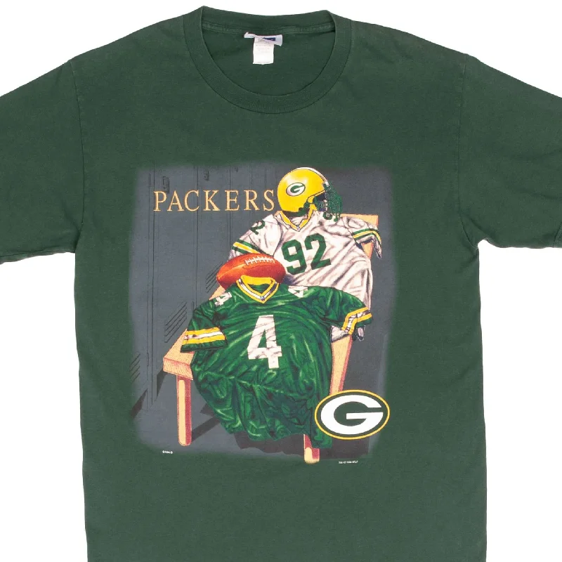 Celebrity Picks VINTAGE NFL GREEN BAY PACKERS 1998 TEE SHIRT SIZE LARGE