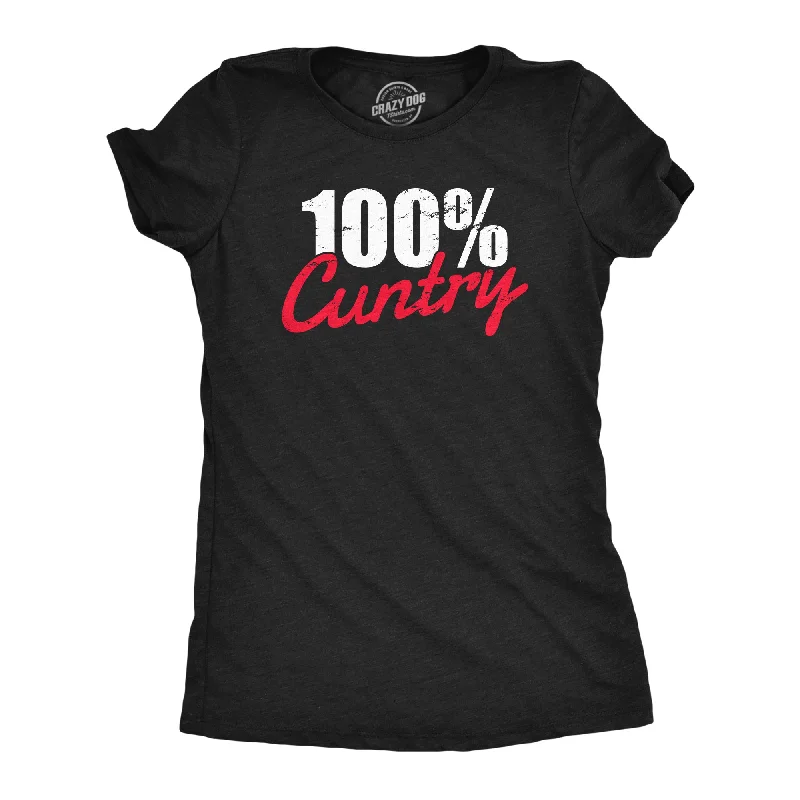 Economic Outlook 100 Percent Cuntry Women's T Shirt