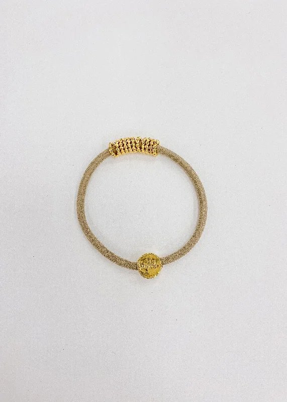 British Style Single Hair Tie Bracelet - Shaker
