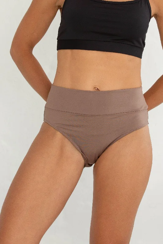 Fashionable Items Mocha Tummy Tuk Swim Bottom
