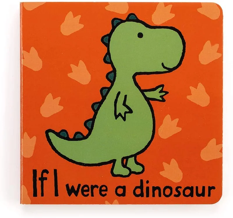 Sports Design Jellycat If I Were A Dinosaur Book