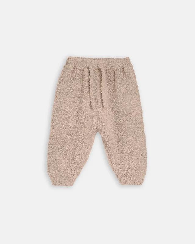 Body Design 7AM Enfant Fuzzy Boxy Lounge Pant in Pecan