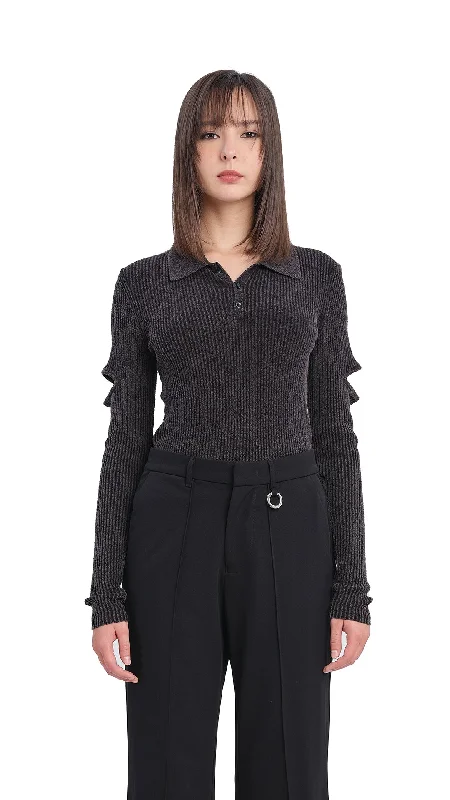 Cozy Dress Soil Knit Polo