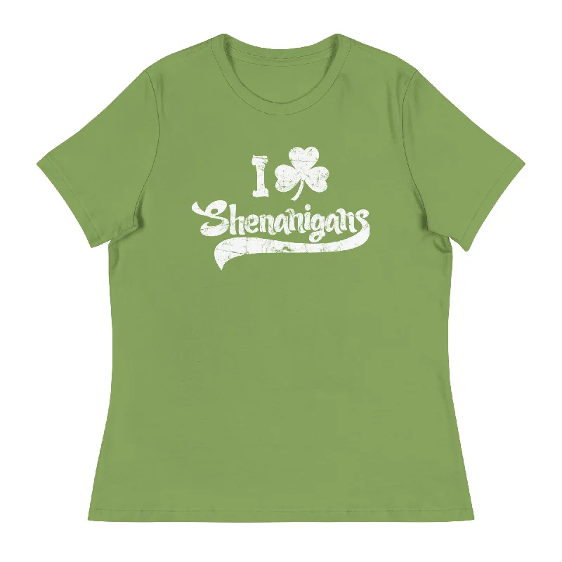 Comfortable Fashion I Shamrock Shenanigans Women's Relaxed T-Shirt